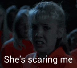 Spooky Wednesday She's Scaring Me GIF