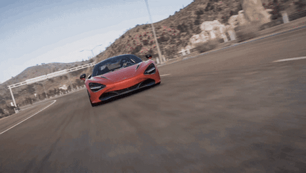 Sports Car Forza Horizon 5 Mclaren 720S GIF