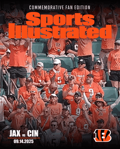 Sports Illustrated Commemorative Fan Edition Jax Vs Cin GIF