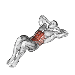  Sports Man Jase Stuart Crunches Exercise GIF