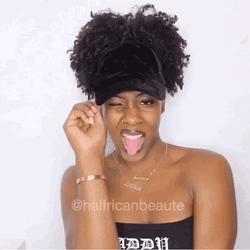 Sporty Chic Black Girl GIF