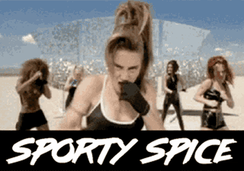 Sporty Spice Spice Girls GIF