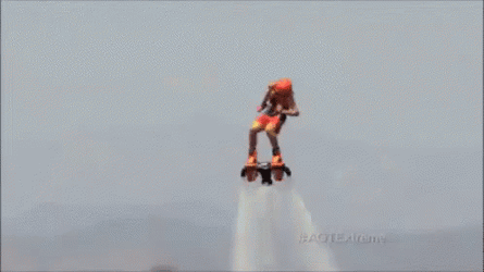 Spout Sky Boarding GIF