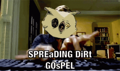 Spreading Dirt Gospel Person GIF