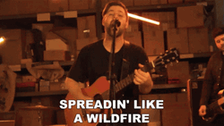 Spreading Like Wildfire Song Lyrics Cory Wells GIF | GIFDB.com