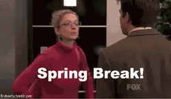 Spring Break Judy Greer Exposing Self GIF