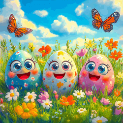 Spring Flowers Meme GIF