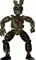 Springtrap Animation Hip Hop Dancing GIF