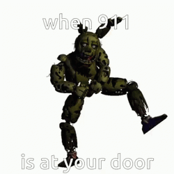 Springtrap Happy Dance Meme GIF