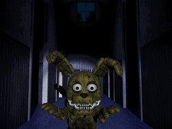 Springtrap Jagged Teeth Close Uo Loop GIF