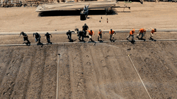 Sprinting In Dirt Russian Army GIF
