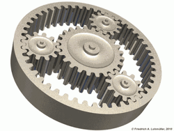 Sprocket Gears Rotating GIF