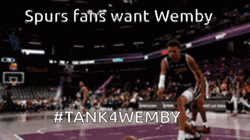 Spurs Fans Want Wemby GIF