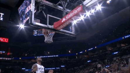 Spurs Jonathon Simmons Cheered On GIF