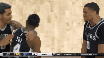 Spurs Vs Brooklyn Nets Basketball GIF