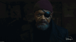 Spy Nick Fury Walking GIF