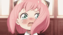 Spy X Family Anya Sad Crying GIF