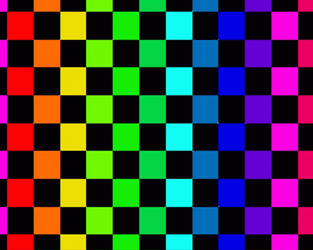 Square Pattern Flashing Colors GIF