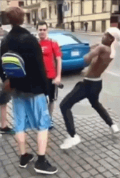 Square Up Weave Dodge GIF