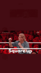 Square Up WWE Wrestling GIF