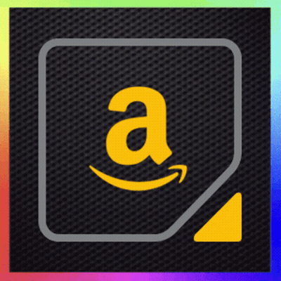 Square With Yellow Letter A GIF