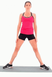 Squat Exercise Woman Fitness GIF