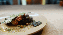Squid Dish Plating GIF