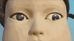 Squid Game Doll Moving Eyeballs GIF
