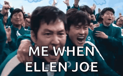 Squid Game Players Screaming GIF