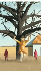 Squid Games Dancing Doll GIF
