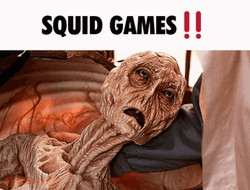 Squid Games Dying Alien GIF