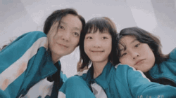 Squid Games Players Selfie GIF
