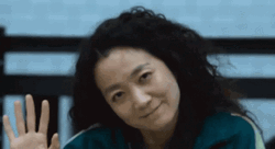 Squid Games Waving Hi GIF