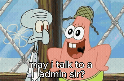 Squidward And Patrick Standing Together GIF