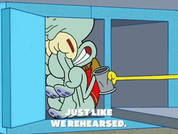 Squidward Can't Feel My Legs GIF