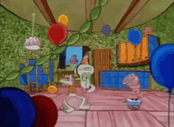 Squidward Dancing GIF