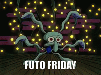 Squidward Dancing Futo Friday GIF