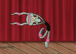 Squidward Dancing GIF
