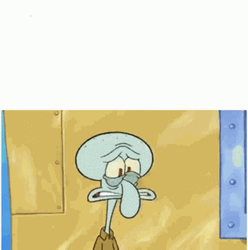 Squidward Erasing Brain Meme GIF