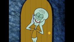Squidward Feeling Handsome GIF