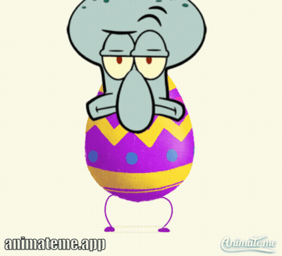 Squidward From The Spongebob Squarepants Animated By Animate Me GIF