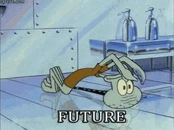 Squidward Future Funny Workout Exercise GIF