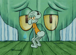 Squidward Future Twerking SpongeBob  GIF