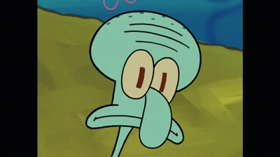Squidward Looking At Camera GIF