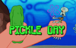Squidward Pickle Day