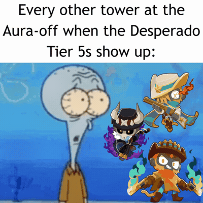 Squidward Saying Every Other Tower At The Aura-Off GIF