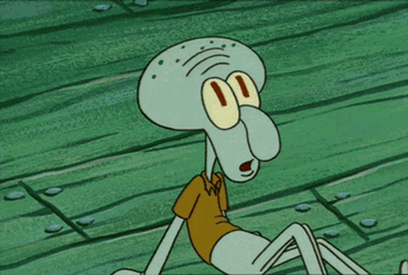 Squidward Squidwardlaughing GIF