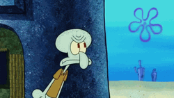 Squidward Tentacles Yelling GIF