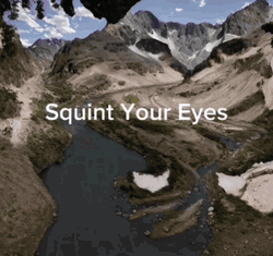 Squinting Close Up Cat Face Meme GIF