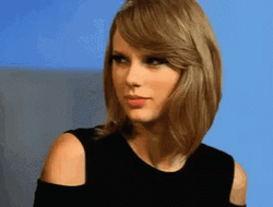 Squinting Taylor Swift Side Eye GIF